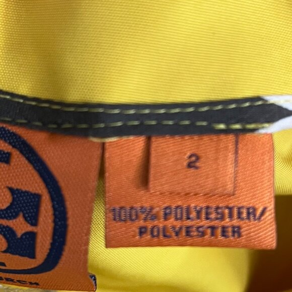 Tory Birch Yellow Rain Jacket - Picture 9 of 10